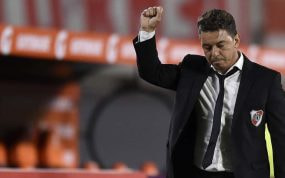 Gallardo ganó un título cada 30 partidos disputados.