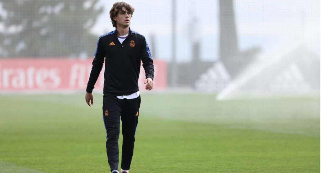 Julen Jon Guerrero, antes de un partido.
