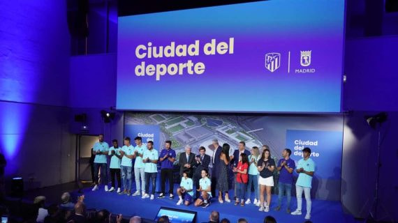 La Ciudad del deporte se presentó el pasado 19 de julio en el Cívitas Metropolitano.