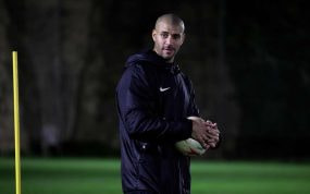 Carlos Diogo durante un entrenamiento con el C.D. Ateca