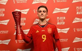 Gavi, MVP del partido inaugural