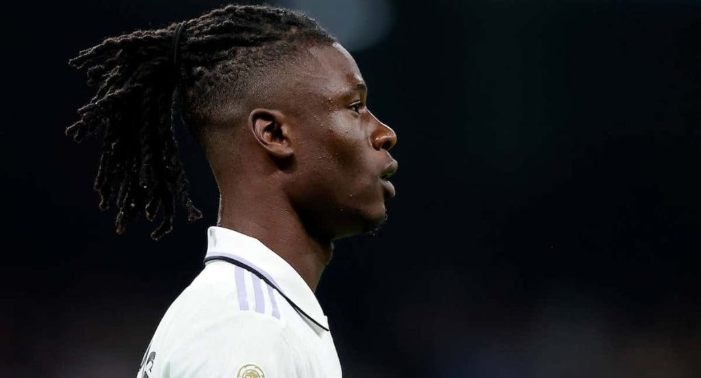 Eduardo Camavinga, con el Real Madrid.