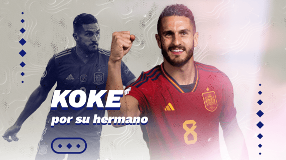 Koke Resurrección viste el dorsal número '8' con la Selección Española, donde acumula 70 internacionalidades.