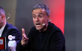 Luis Enrique, el día de la lista del Mundial.