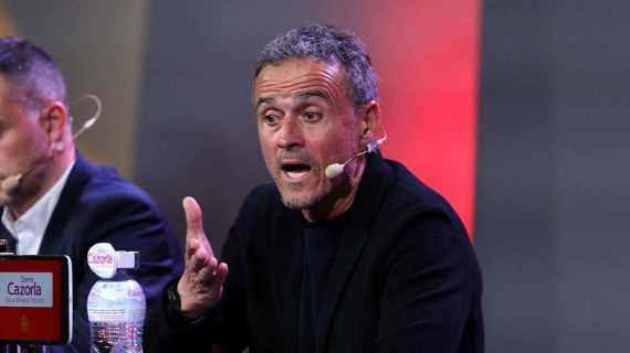 Luis Enrique, el día de la lista del Mundial.