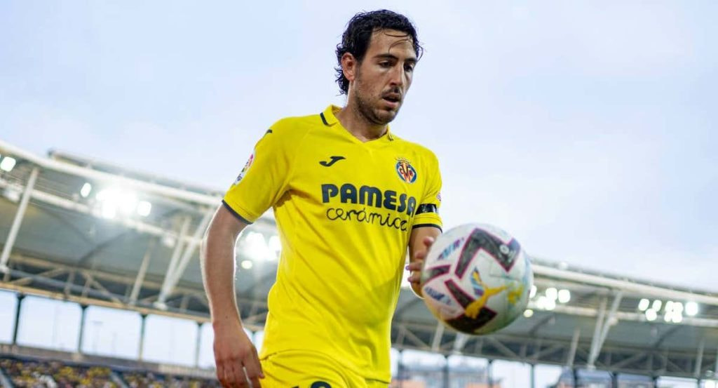 Dani Parejo con el Villarreal.