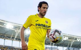 Dani Parejo con el Villarreal.