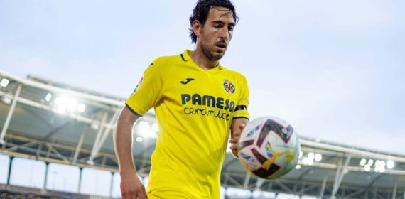 Dani Parejo con el Villarreal.