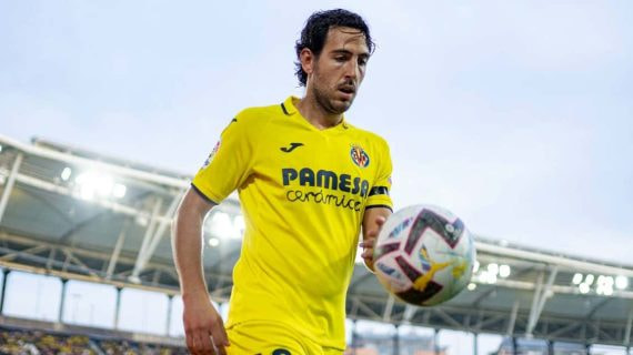 Dani Parejo con el Villarreal.
