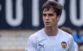 Pedro Aleman con el Valencia