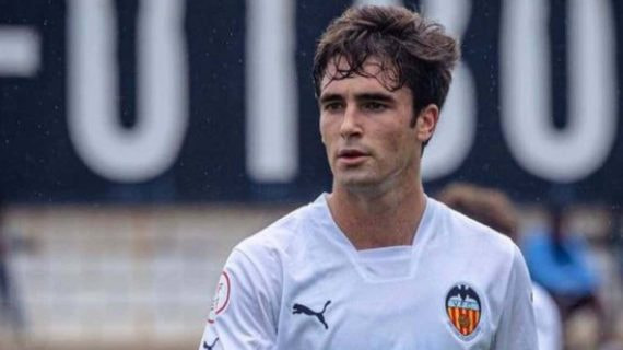 Pedro Aleman con el Valencia