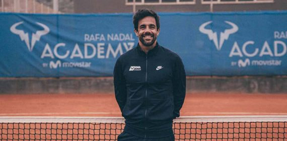 Gustavo Marcaccio acompañará a Nadal en el inicio de la gira australiana.
