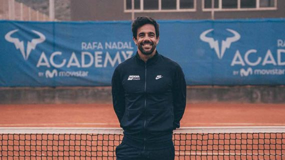 Gustavo Marcaccio acompañará a Nadal en el inicio de la gira australiana.