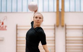 Kseniya Moustafaeva ha sido el gran exponente de la gimnasia rítmica francesa en la última década.