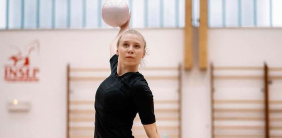 Kseniya Moustafaeva ha sido el gran exponente de la gimnasia rítmica francesa en la última década.