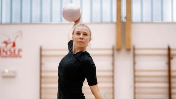Kseniya Moustafaeva ha sido el gran exponente de la gimnasia rítmica francesa en la última década.