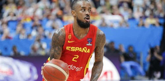 Lorenzo Brown durante el pasado Eurobasket.