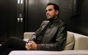 Alberto Contador durante la entrevista.