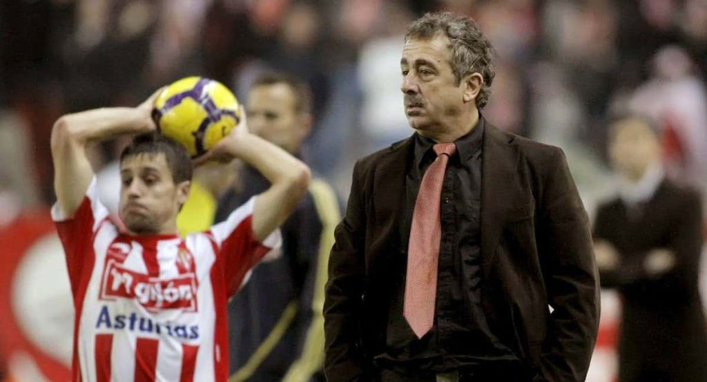 Roberto Canella y Manolo Preciado coincidieron varias temporadas en el Sporting