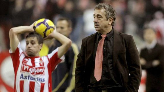 Roberto Canella y Manolo Preciado coincidieron varias temporadas en el Sporting