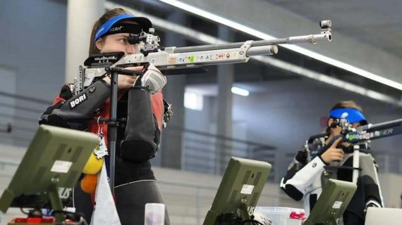 Helena Arias es una de las grandes promesas del tiro olímpico español.