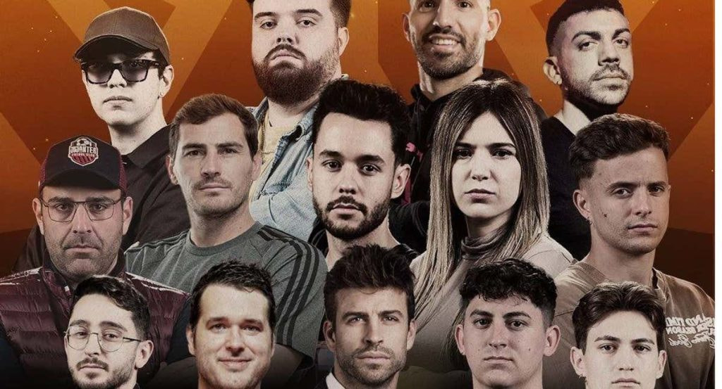 Los presidentes de la Kings League.