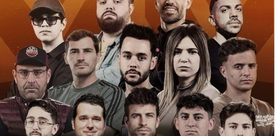 Los presidentes de la Kings League.