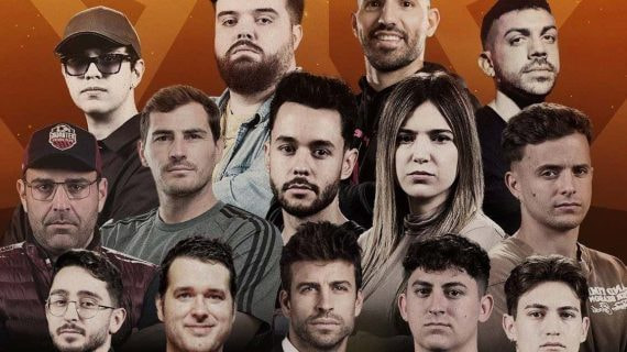 Los presidentes de la Kings League.