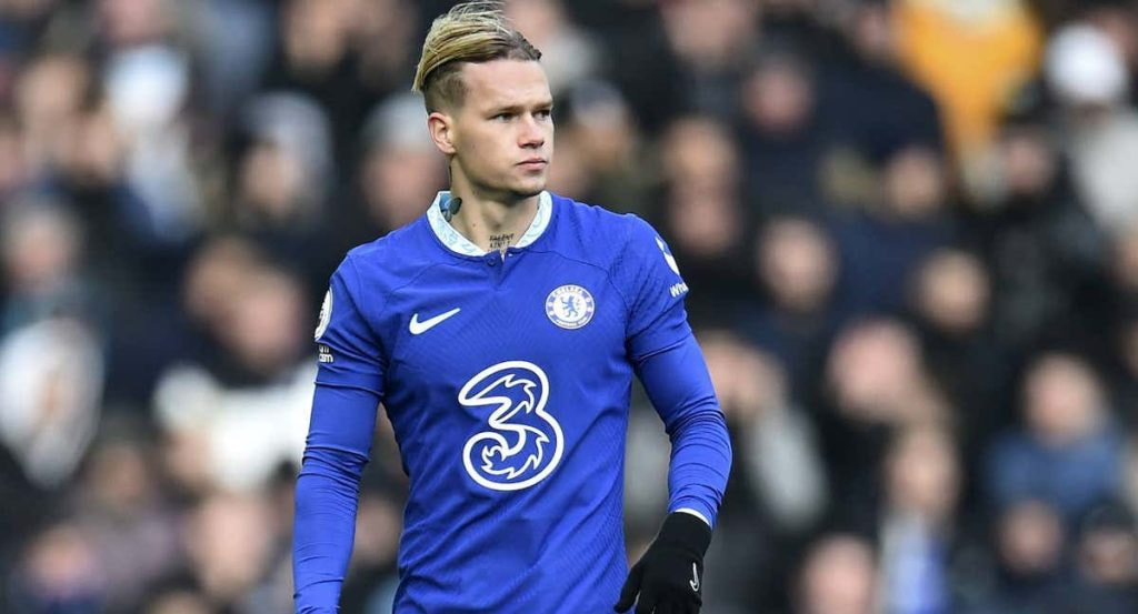 Mudryk en su debut con el Chelsea.