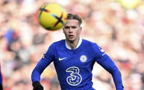 Mudryk en acción en el Chelsea.