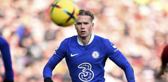 Mudryk en acción en el Chelsea.