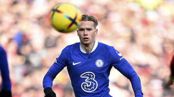 Mudryk en acción en el Chelsea.