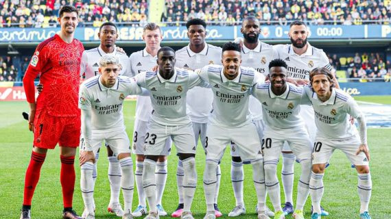 Once del Real Madrid contra el Villarreal sin españoles.