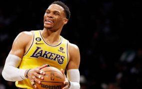 Russell Westbrook, con los Lakers.