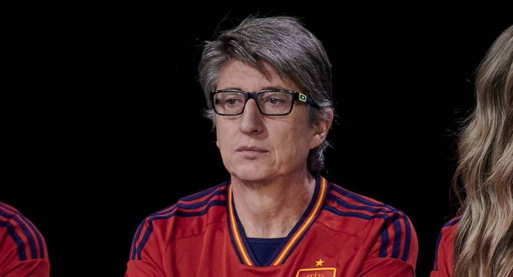 El periodista Juan Carlos Rivero, en la presentación del Mundial de Catar en TVE.