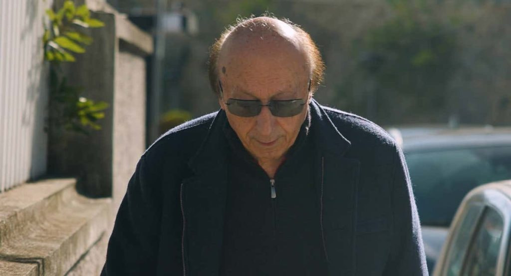 Luciano Moggi, durante el encuentro con Relevo en Nápoles.