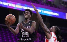 Sidy Cissoko, en un partido de la G-League con Ignite.