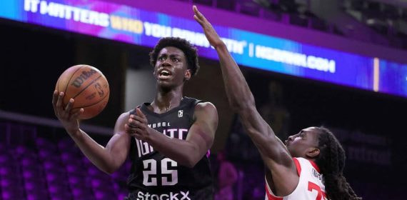 Sidy Cissoko, en un partido de la G-League con Ignite.