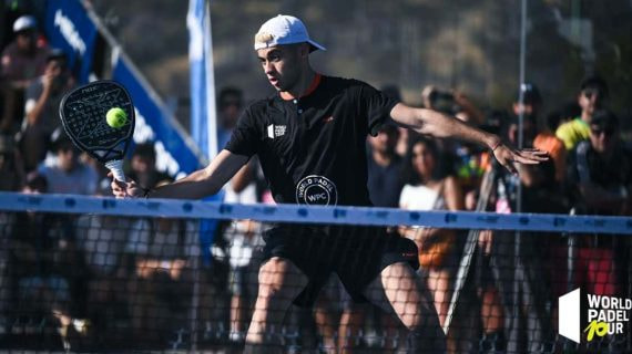 Leo Augsburguer en el Open de Chile.