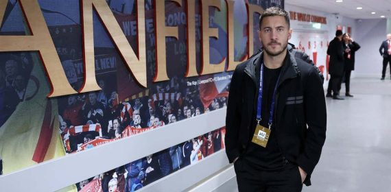 Hazard, en Anfield.