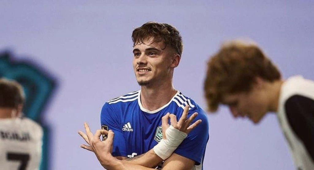 Cristian Ubón, en un partido de la Kings League.