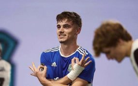 Cristian Ubón, en un partido de la Kings League.