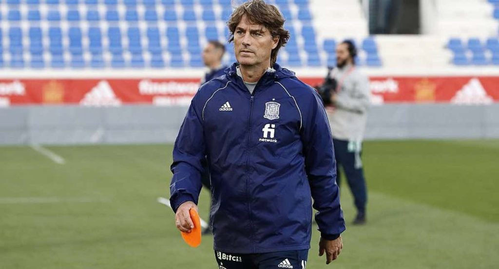 Julen Guerrero, en el último partido de la Selección Sub-17 en el Torneo de Algarve.