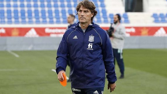 Julen Guerrero, en el último partido de la Selección Sub-17 en el Torneo de Algarve.