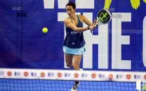 Lara en los clasificatorios del Open Chile.