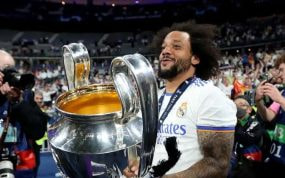 Marcelo ha ganado cinco Champions con el Real Madrid.