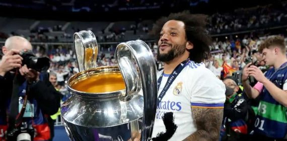 Marcelo ha ganado cinco Champions con el Real Madrid.