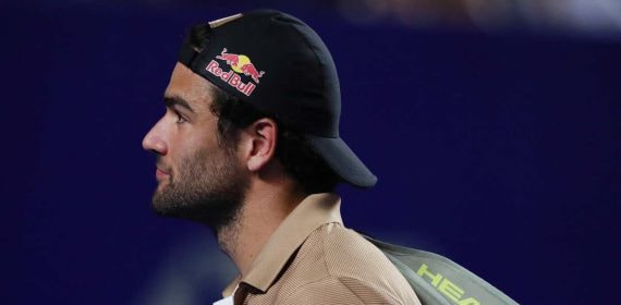 Matteo Berrettini protagonizó un walkover en el torneo de Acapulco.