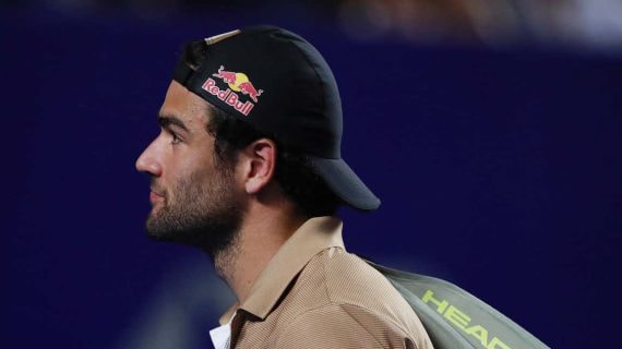 Matteo Berrettini protagonizó un walkover en el torneo de Acapulco.