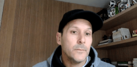 Gaizka Mendieta, en la entrevista con Relevo.